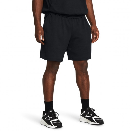 Męskie spodenki treningowe Under Armour UA Journey Rib Shorts - czarne