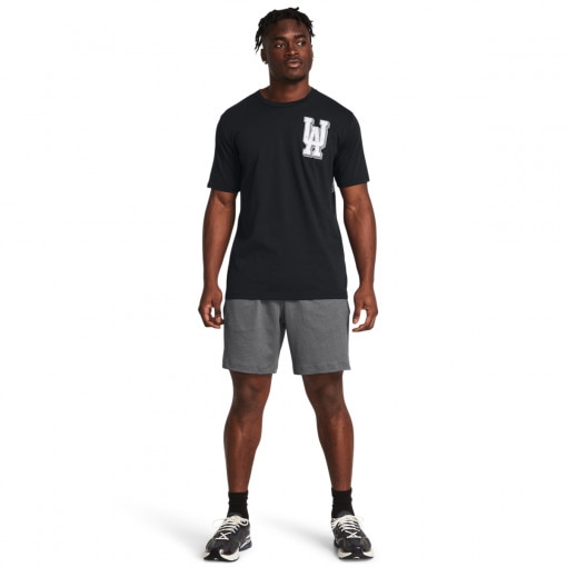 Obrazek dla: UNDER ARMOUR Męskie spodenki treningowe Under Armour UA Journey Rib Shorts  szare Szary