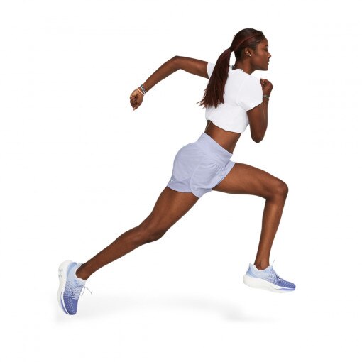 UNDER ARMOUR Damskie spodenki do biegania Under Armour UA Fly By Elite 5'' Short  fioletowe Fioletowy