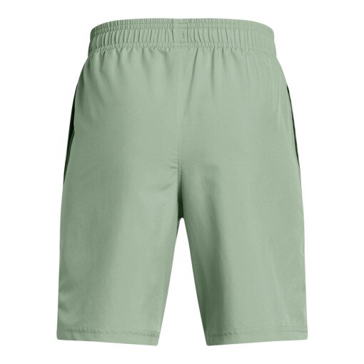 Chłopięce spodenki treningowe Under Armour UA Tech Woven Wordmark Short - zielone