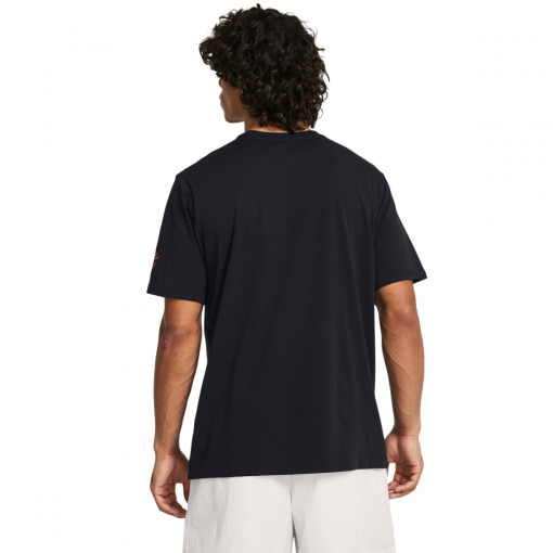 Męska koszulka do koszykówki Under Armour Curry Young Wolf Tee - czarna