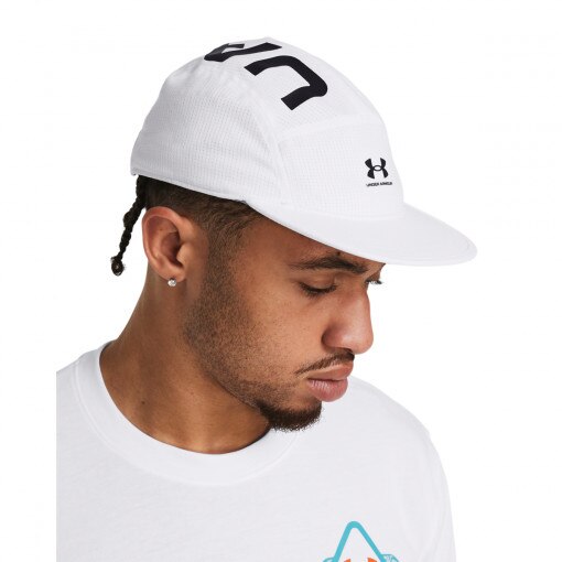 UNDER ARMOUR Męska czapka z daszkiem Under Armour Isochill Armourvent Camper  biała 100
