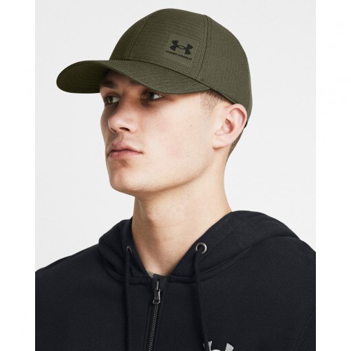 UNDER ARMOUR Męska czapka z daszkiem Under Armour Isochill Armourvent STR  khaki Khaki