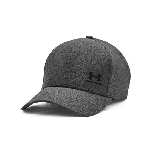 UNDER ARMOUR Męska czapka z daszkiem Under Armour M Isochill Armourvent Adj  szara 025