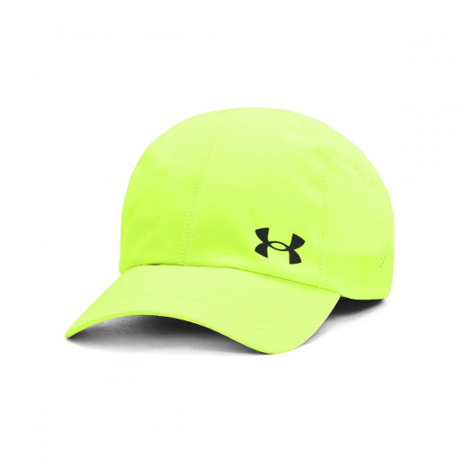 Męska czapka z daszkiem do biegania Under Armour M Iso-chill Launch Adj - zielona