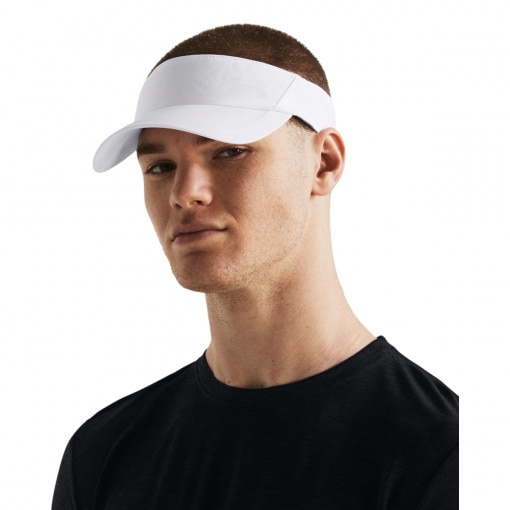 UNDER ARMOUR Męski daszek do biegania Under Armour M IsoChill Launch Visor  biały Biały
