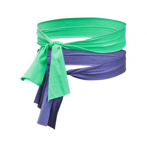 Damska opaska na głowę treningowa (2-pack) Under Armour Women's Mesh HB - multikolor