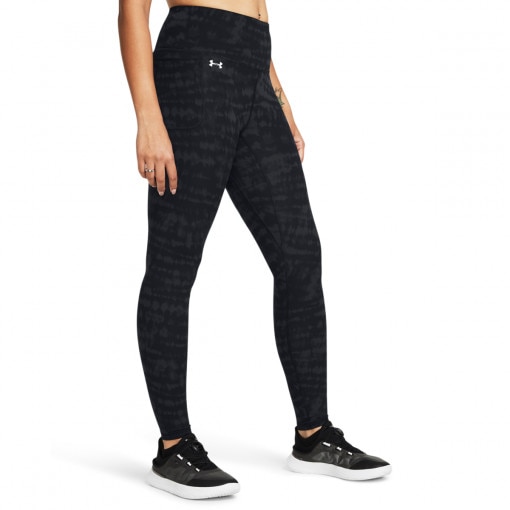 Damskie legginsy treningowe Under Armour Motion Print Legging - czarne