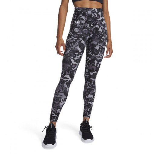 Damskie legginsy treningowe Under Armour Motion Print Legging - czarne