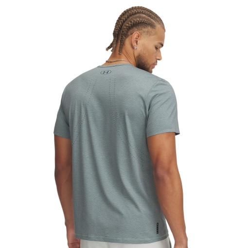 Męska koszulka treningowa Under Armour Vanish Elite Vent Prtd SS - zielona