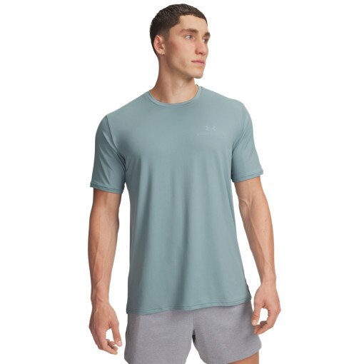 UNDER ARMOUR Męska koszulka treningowa Under Armour Vanish Energy SS  zielona Zielony