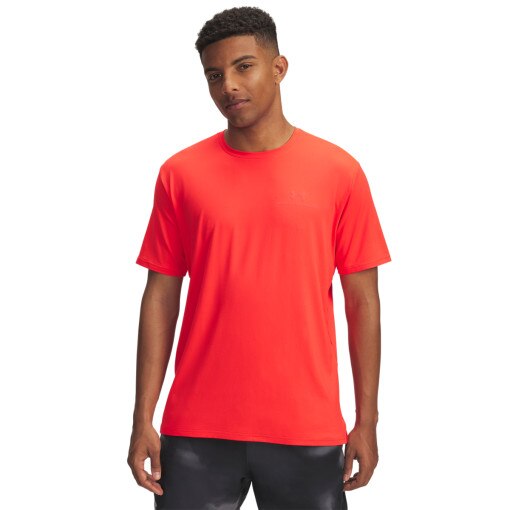 UNDER ARMOUR Męska koszulka treningowa Under Armour Vanish Energy SS  czerwona Czerwony