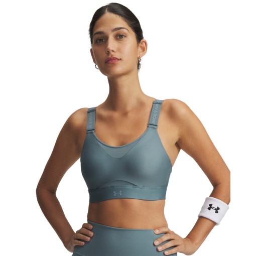 UNDER ARMOUR Biustonosz treningowy Under Armour UA Infinity High 2.0 Bra  zielony Zielony
