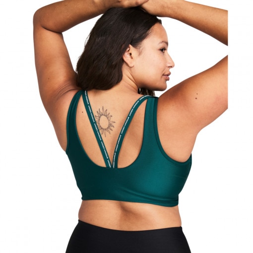 Biustonosz treningowy Under Armour UA Infinity Low 2.0 Strap Bra - zielony