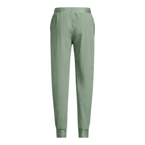 Dziewczęce spodnie treningowe Under Armour UA Rival Woven Jogger - zielone