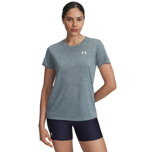  UNDER ARMOUR Damska koszulka treningowa Under Armour Tech SSC Twist  niebieska Niebieski