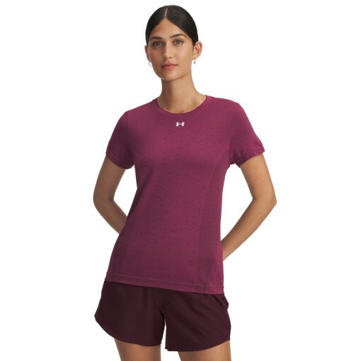 UNDER ARMOUR Damska koszulka treningowa Under Armour Vanish Seamless Loose Ss  czerwona Czerwony
