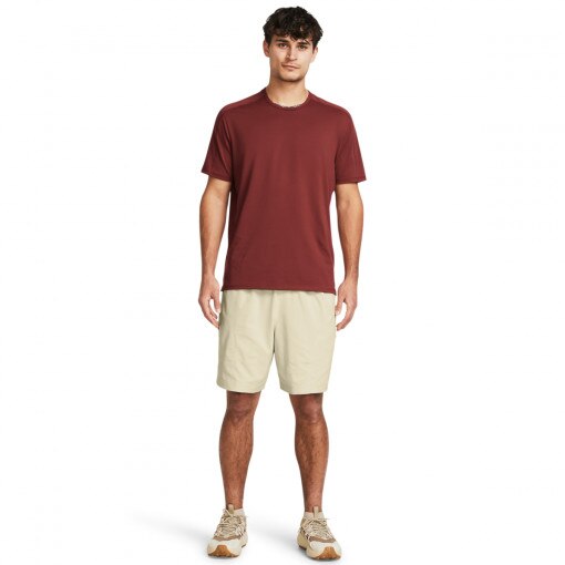 UNDER ARMOUR Męskie spodenki treningowe Under Armour UA Unstoppable Vented Short kremowe Kremowy