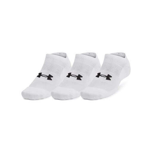 UNDER ARMOUR Skarpetki treningowe uniseks (3pack) Under Armour UA Training Cotton  białe Biały
