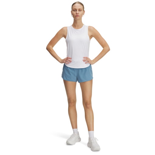 UNDER ARMOUR Damskie spodenki do biegania Under Armour UA Launch Pro 3'' Shorts  niebieskie Niebieski