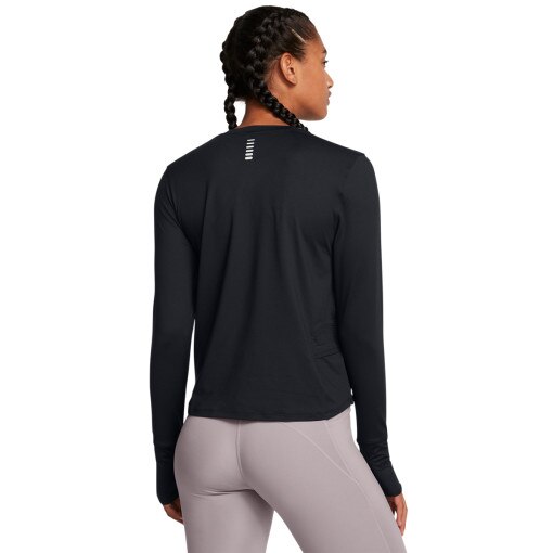 Damski longsleeve do biegania Under Armour UA Launch Pro Longsleeve - czarny