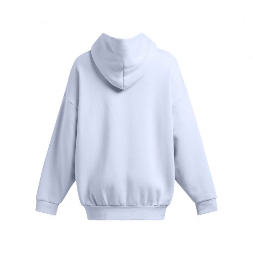 Damska bluza dresowa nierozpinana z kapturem Under Armour UA Icon Flc Ultra Os Hdy - biała
