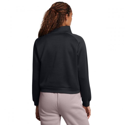 Damska bluza treningowa Under Armour UA Armour Fleece Pro ½ Zip - czarna