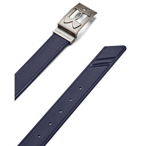 UNDER ARMOUR Męski pasek Under Armour M Driver Silicone Belt  granatowy Granatowy