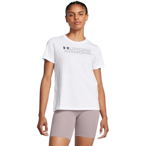 UNDER ARMOUR Damski tshirt z nadrukiem Under Armour UA Big Logo Pack Short Sleeve biały Biały