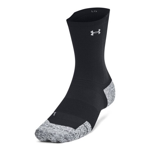 Skarpetki do biegania uniseks (3-pack) Under Armour UA AD Run Cushion 3pk Crew - czarne