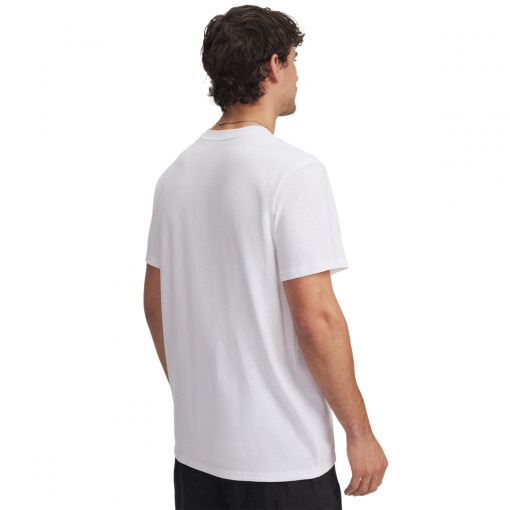 Męska koszulka do koszykówki Under Armour Curry Logo Heavyweight - biała