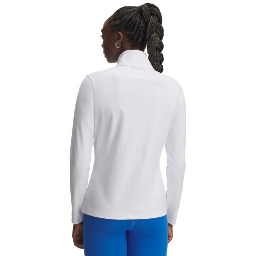 Damski longsleeve treningowy rozpinany Under Armour Motion Jacket Emea - biały