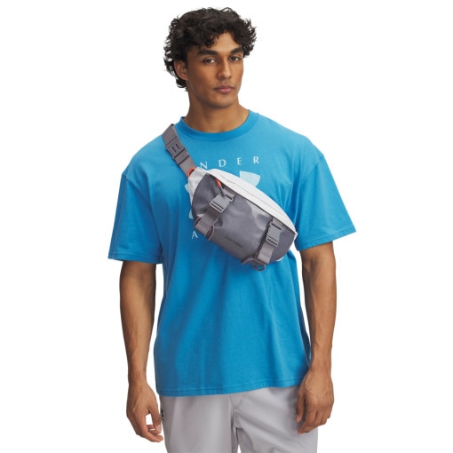 UNDER ARMOUR Saszetka nerka uniseks Under Armour UA Summit Trail Waist Bag  szara Szary