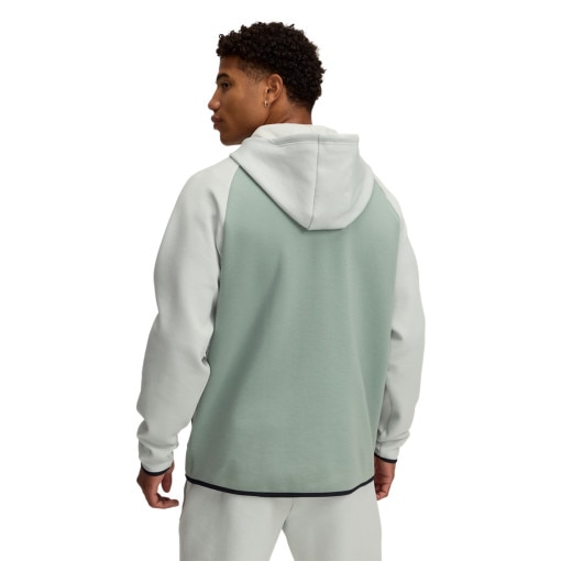 Męska bluza dresowa rozpinana z kapturem Under Armour UA Unstoppable Flc Fz Hd Eu - zielona