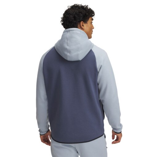Męska bluza dresowa rozpinana z kapturem Under Armour UA Unstoppable Flc Fz Hd Eu - szara