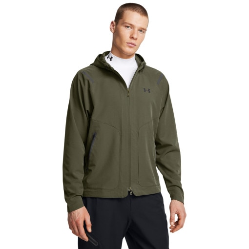UNDER ARMOUR Męska kurtka przejściowa Under Armour UA Unstoppable Jacket Lc  oliwkowa/khaki Khaki