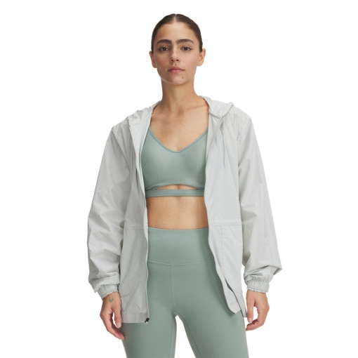 UNDER ARMOUR Damska kurtka treningowa Under Armour UA Cinch Waist  zielona Zielony