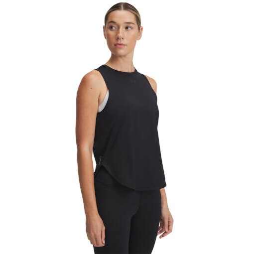 UNDER ARMOUR Damski top do biegania Under Armour UA Launch Elite Tank  czarny Czarny