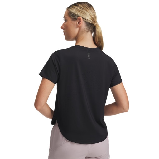 Damska koszulka do biegania Under Armour UA Launch Elite - czarna
