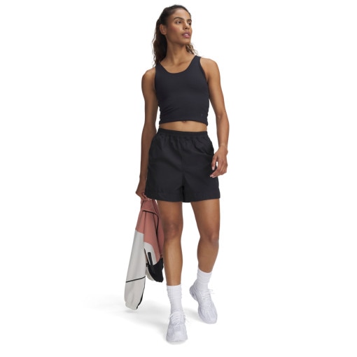 UNDER ARMOUR Damskie spodenki treningowe Under Armour UA Unstoppable Utility Short  czarne Czarny