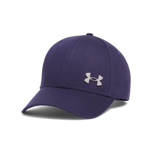 UNDER ARMOUR Męska czapka z daszkiem Under Armour M's Sportwear Metal ADJ  granatowa Granatowy