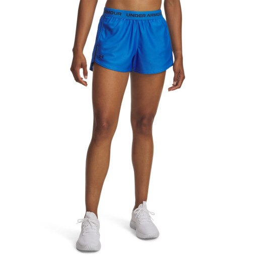 Damskie spodenki treningowe Under Armour Tech Play Up Shorts - niebieskie