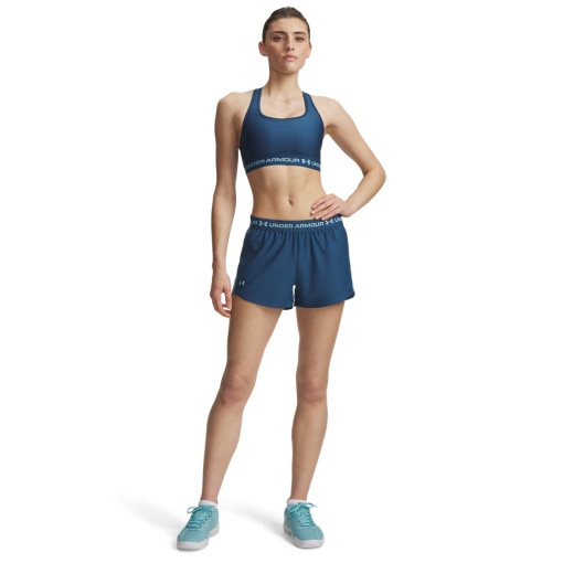  UNDER ARMOUR Damskie spodenki treningowe Under Armour Tech Play Up Shorts  granatowe Granatowy