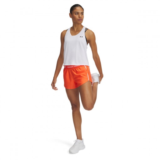 UNDER ARMOUR Damskie spodnie treningowe Under Armour Tech Play Up Shorts  pomarańczowe Pomarańczowy