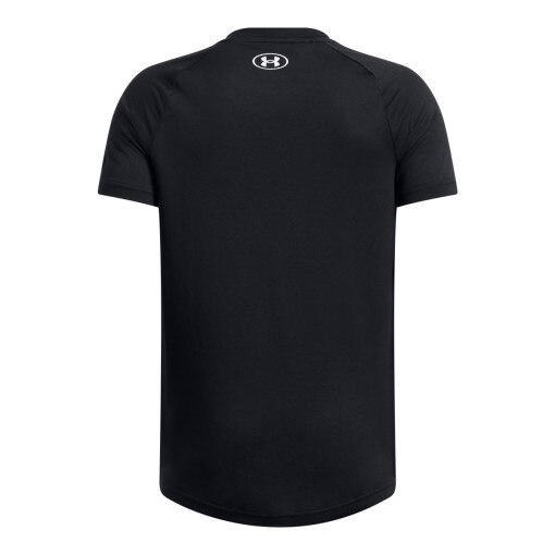 Chłopięca koszulka treningowa Under Armour UA Tech Graphic SS - czarna