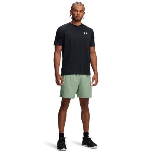 UNDER ARMOUR Męskie spodenki treningowe Under Armour Vanish Woven 6in Graphic Sts  zielone 348