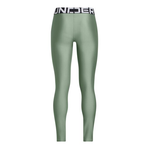 Dziewczęce legginsy treningowe Under Armour HG Legging - zielone