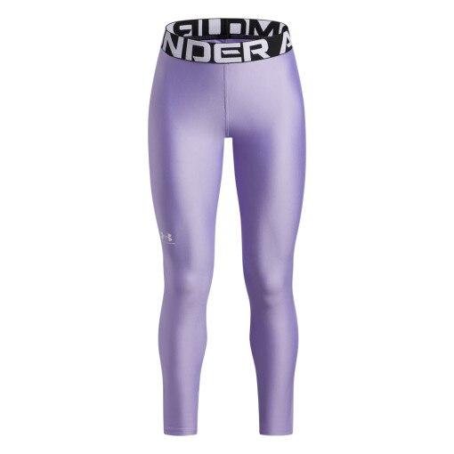  UNDER ARMOUR Dziewczęce legginsy treningowe Under Armour HG Legging  fioletowe Fioletowy