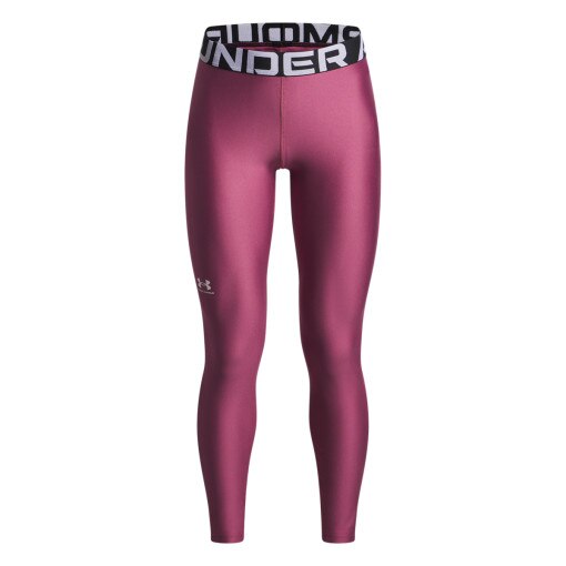 UNDER ARMOUR Dziewczęce legginsy treningowe Under Armour HG Legging  czerwone Czerwony
