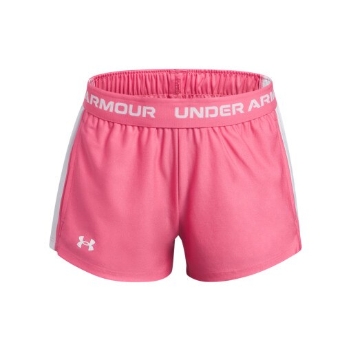 UNDER ARMOUR Dziewczęce spodenki treningowe Under Armour G Tech Play Up Short  różowe Różowy